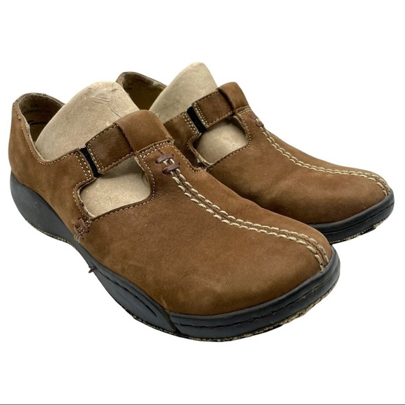 Hush Puppies Harmony Natural Organic Recycled Mary Jane Comfort Brown Size 7.5 - Picture 7 of 14